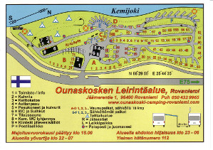 map of campsite